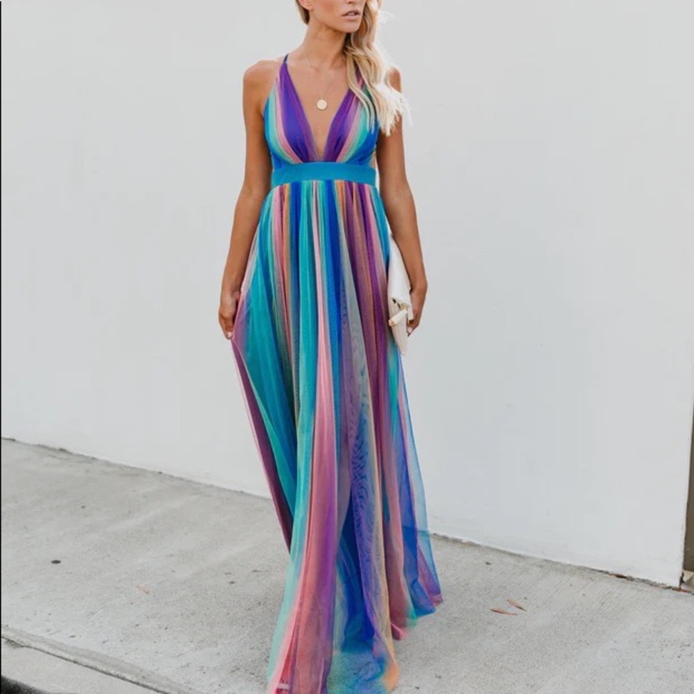 Vici Sugar Plum Maxi dress